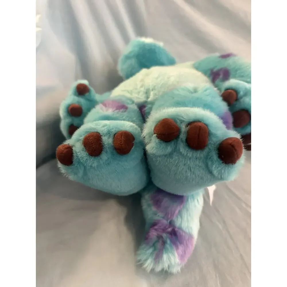 Disney Sulley Plush Blue Purple Monsters Inc Soft Stuffed Animal